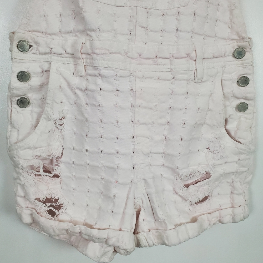 Blank NYC overalls, pale pink Size 28 - Picture 3 of 6